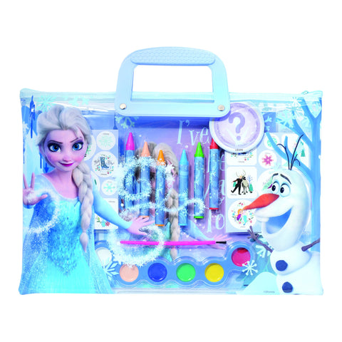Pochette transparente de dessin La Reine des Neiges – Disney Frozen