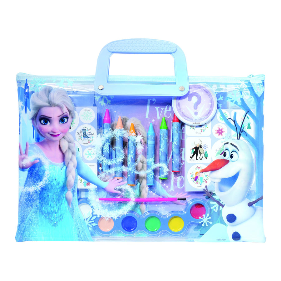 Pochette transparente de dessin La Reine des Neiges – Disney Frozen