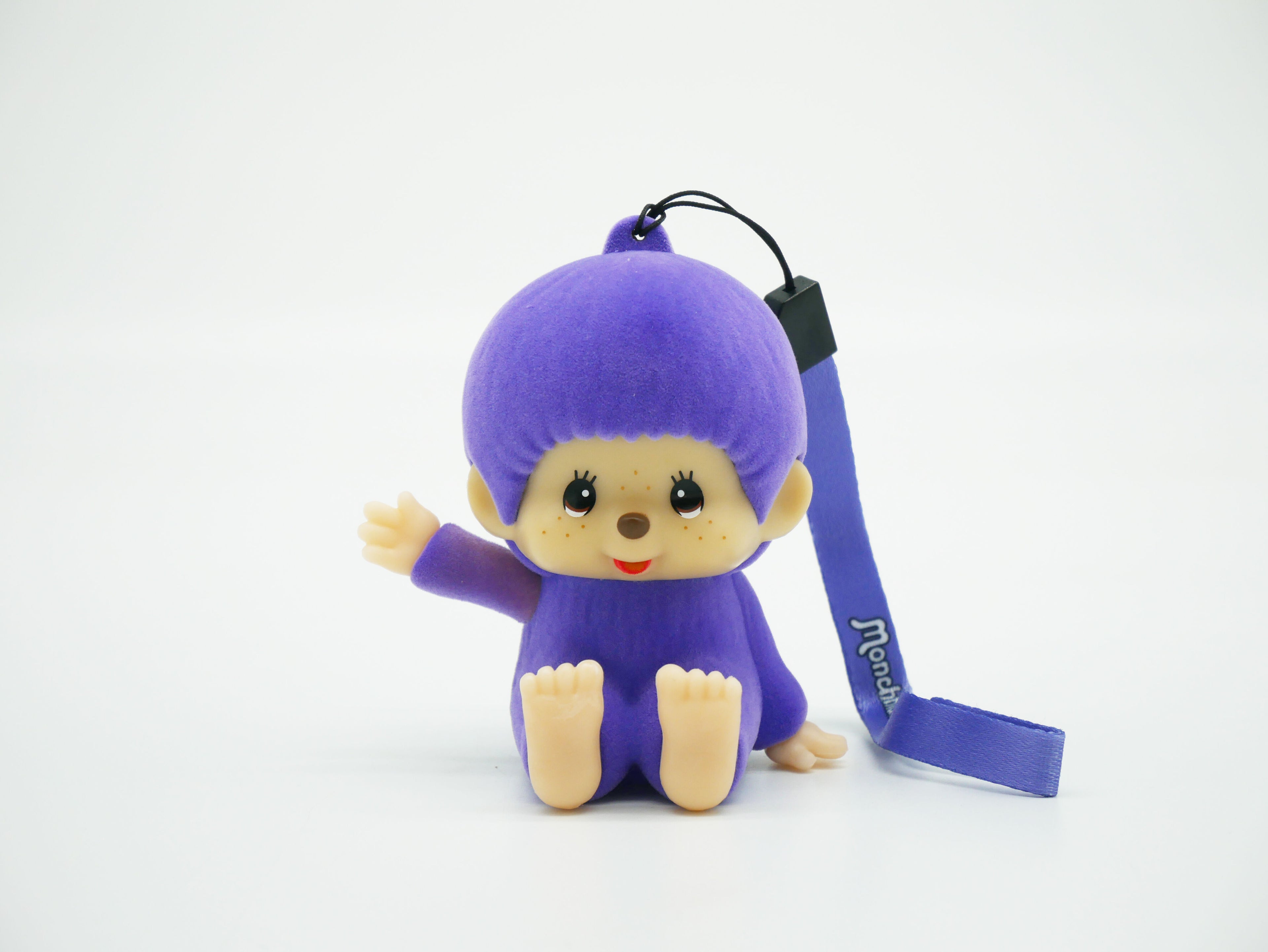 MONCHHICHI lila lumineux avec dragonne
