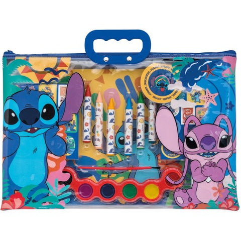 Pochette transparente de dessin Stitch – Disney Lilo & Stitch