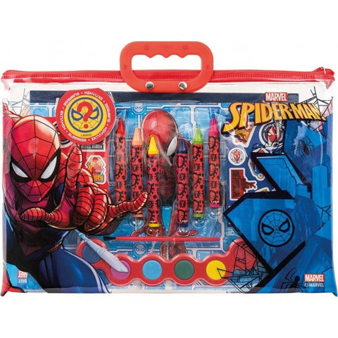 Set de dessin Marvel Spider-Man en pochette transparente – dès 3 ans