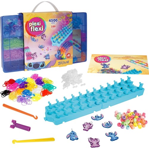 Coffret Plexi Flexi Stitch – 4 500 élastiques et 100 accessoires